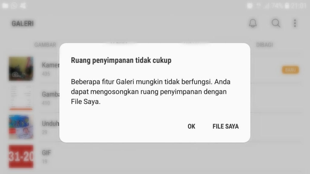 Cara Download Aplikasi Android Saat Memori Penuh1